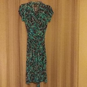 Button down midi dress